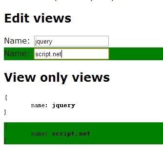 jQuery knockout